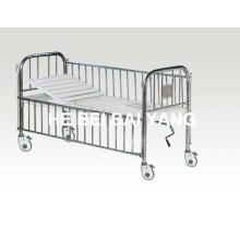 a-148 Single Function Child Bed with Stainless Steel Bed Head